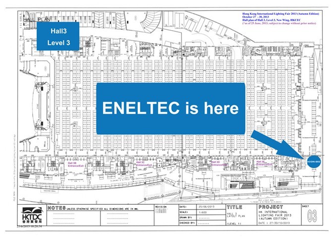 ENELTEC le invita sinceramente a la Feria Internacional de Iluminación de Hong Kong