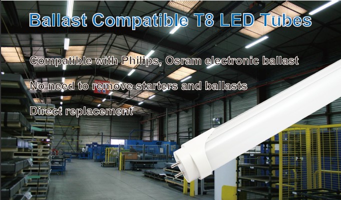 Luzes do tubo novo LED com Lastro Compatível