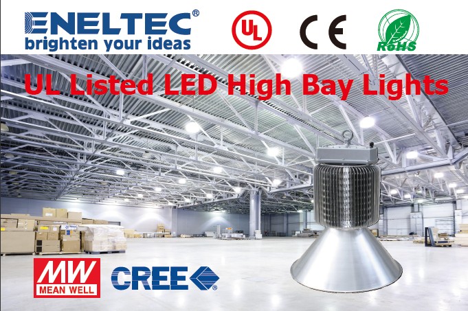 ENELTEC NOVO UL Luzes LED High Bay