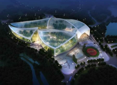 luzes LED irá iluminar a Exposição 2014 Qingdao International Horticultural