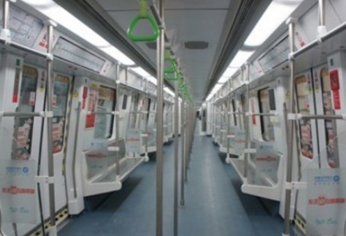 Trens do metrô de tecnologia de iluminação LED verde de baixo carbono