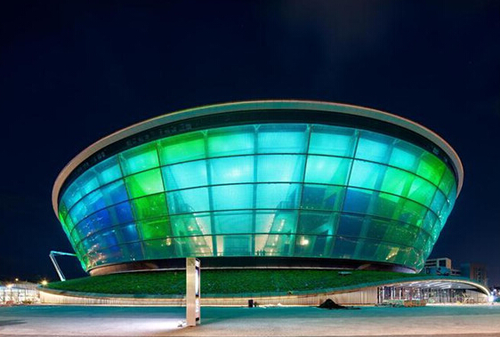 Glasgow City Natatorium instalar iluminação LED