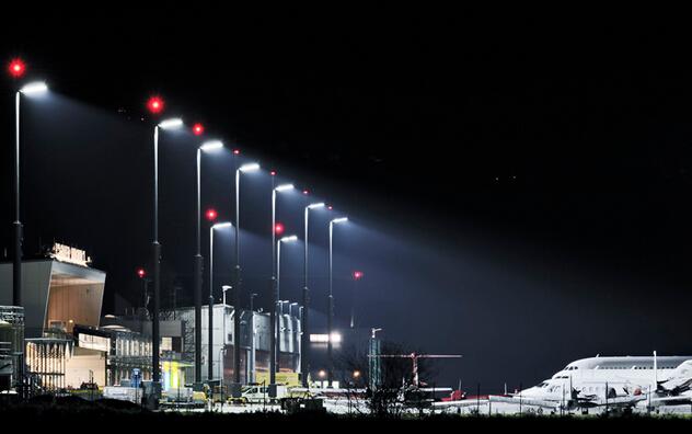 Tecnologia de iluminação LED iluminação Munich Airport