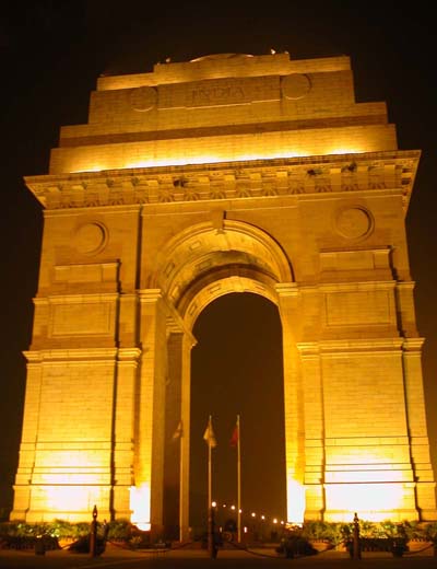 Luz sistema de iluminação LED up ＂ India Gate ＂