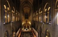 Notre Dame substituir 400 luzes de LED